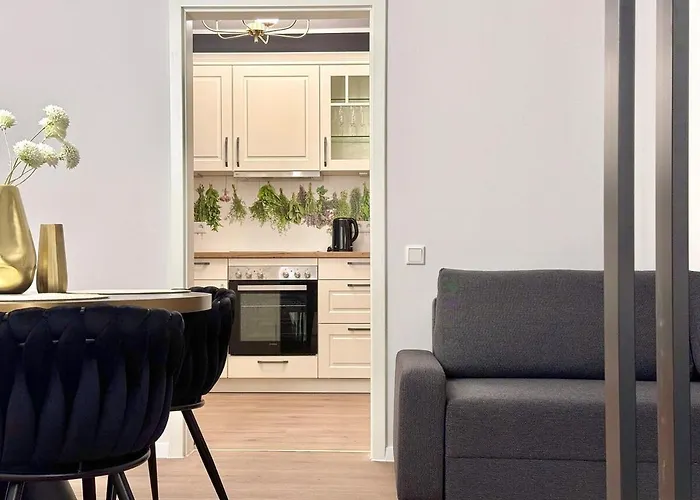 公寓 Do-zentrum - Rohdiamant Fuer 4 Personen Mit Privatparkplatz *